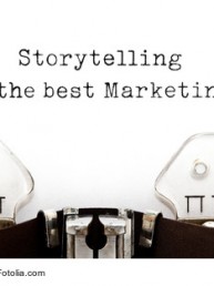 Storytelling Is The Best Marketing On Typewriter